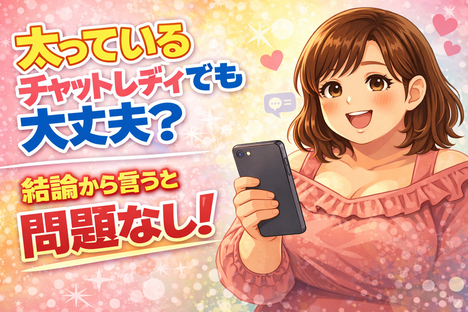 【1時間で1万円超えも】デブで見た目に自信なしの女性でもセクハラ体目的なしのチャットレディなら稼げる！